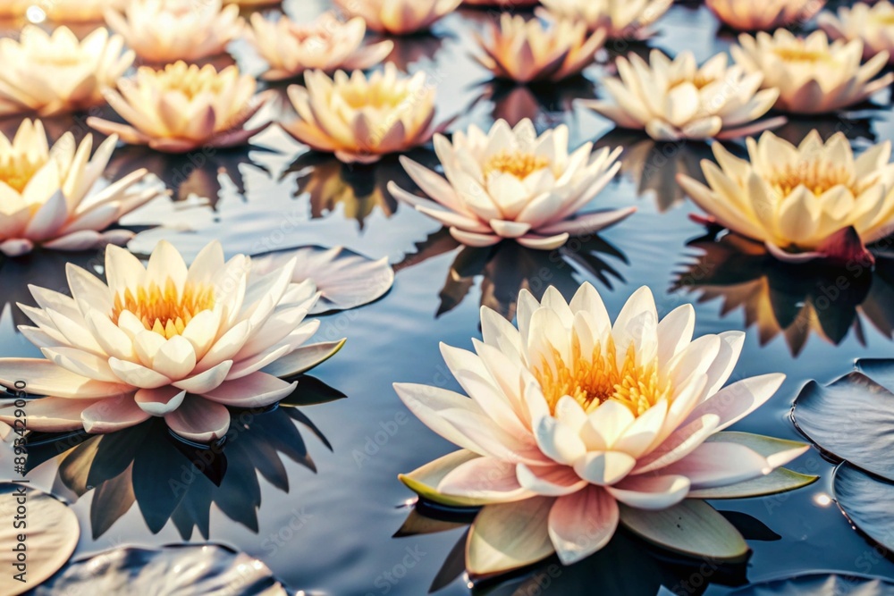 Obraz premium illustration of lotus