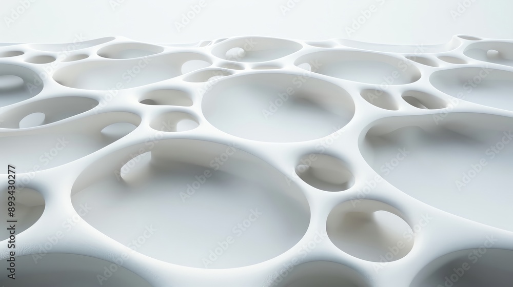 Fototapeta premium Diffusionlimited aggregation patterns, science discovery pattern, growth processes