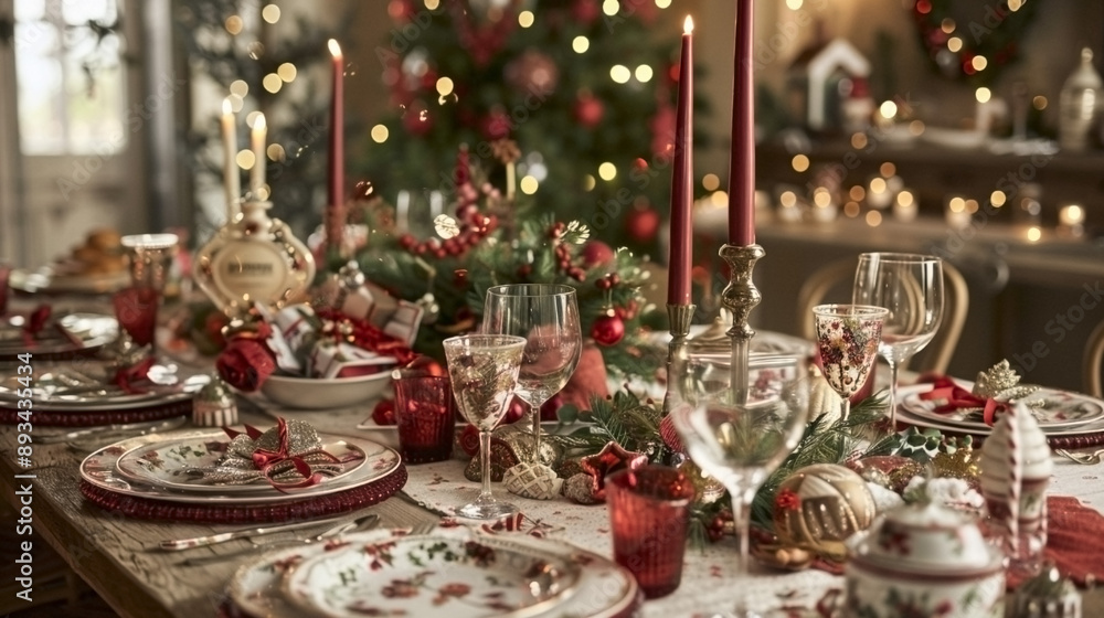 クリスマスの食卓 クリスマスの食卓