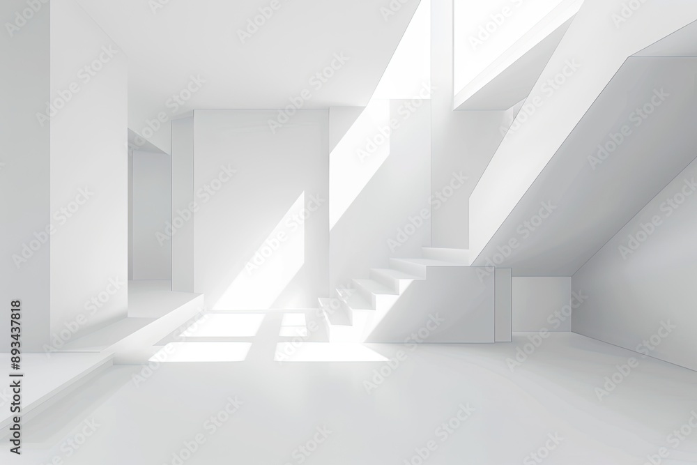 Abstract White Architectural Design Abstract White Architectural Design
