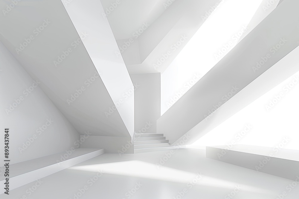 Modern Minimalist White Interior Modern Minimalist White Interior