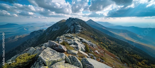 Scenic perspective from the...