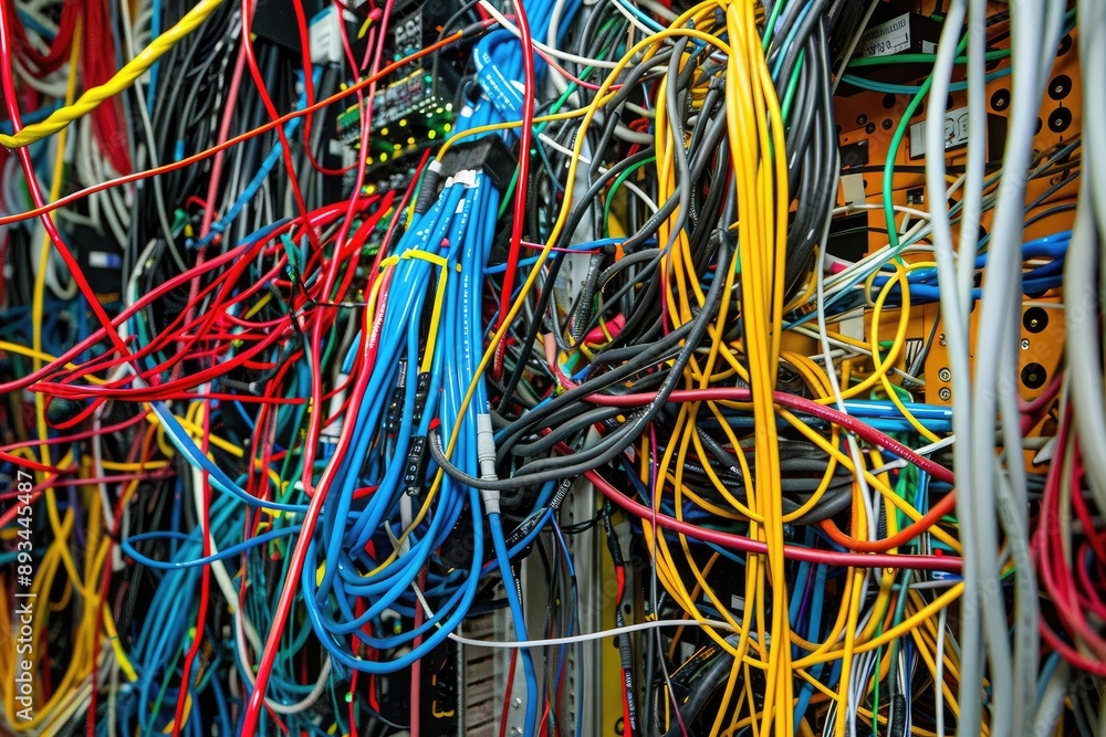Chaotic Network Cables and Wires Chaotic Network Cables and Wires