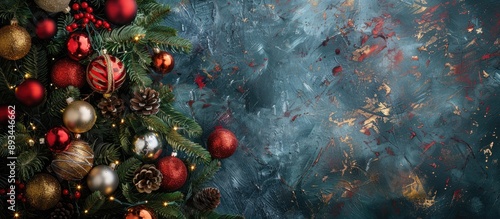 Christmas tree adorned with...