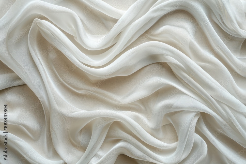 Wave pattern backgrounds white silk. Wave pattern backgrounds white silk.