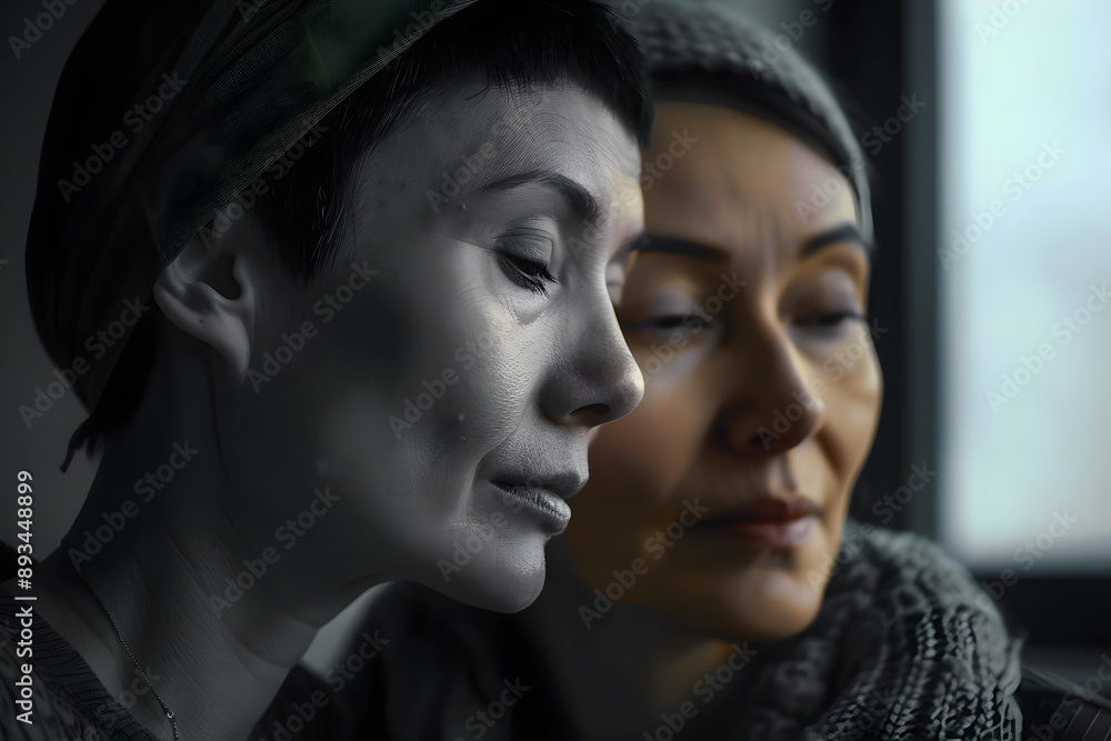 two women is facing the problem of cancer two women is facing the problem of cancer