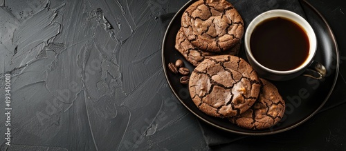 Chocolate cookies made at h...