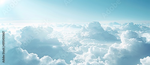 Background with cloud fille...