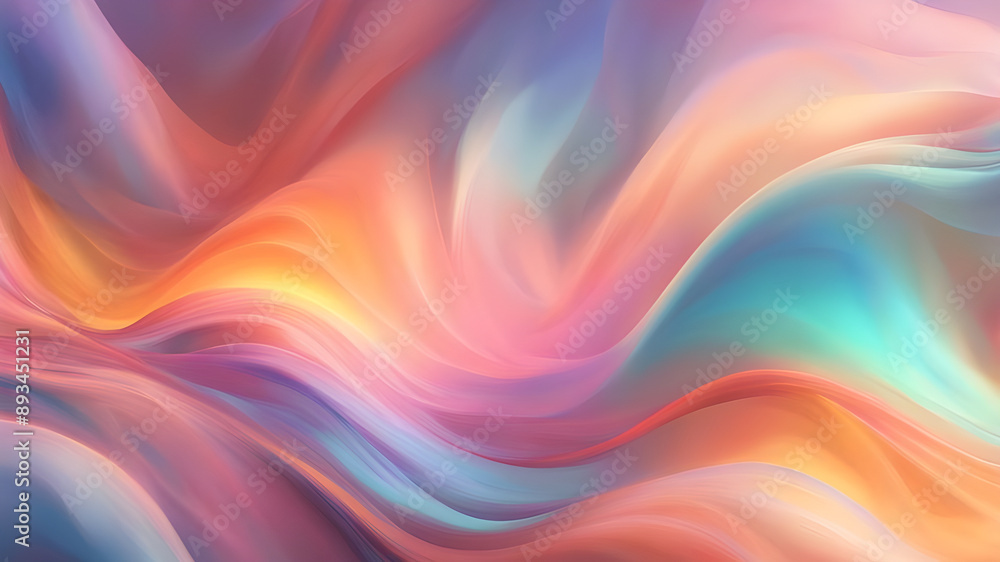 Fototapeta premium Mystical Abstract Glassmorphism