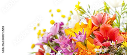 A bouquet of spring flowers...