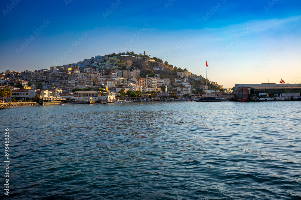 Naklejka premium view of the city