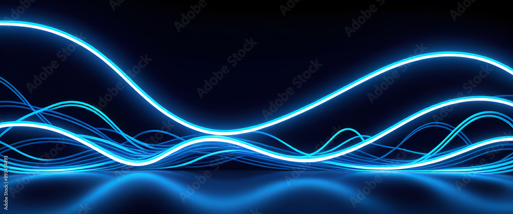 Naklejka premium illustrazione con elementi geometrici astratti a tema surreale