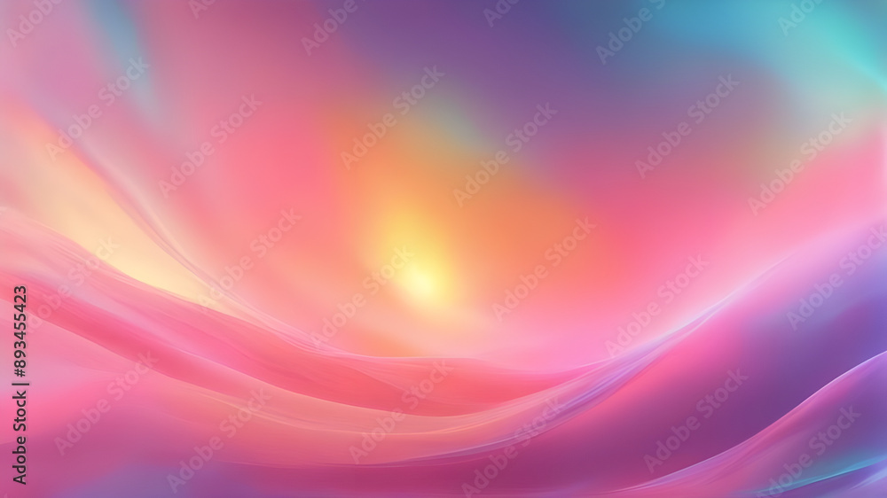 Obraz premium Mystical Abstract Glassmorphism