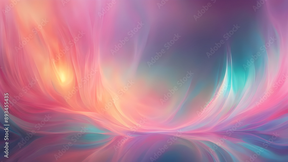 Obraz premium Mystical Abstract Glassmorphism