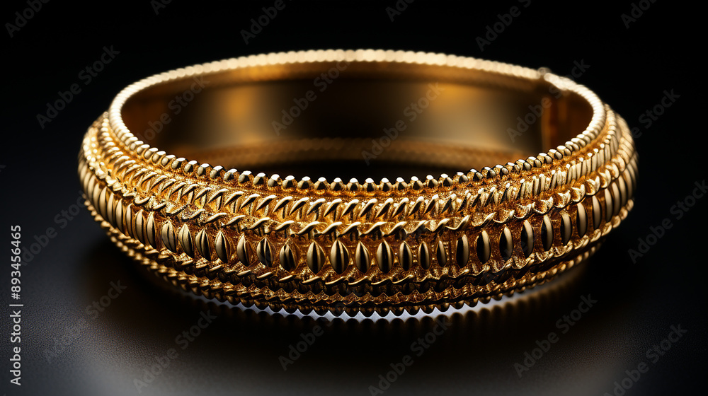 beautiful gold bangles, generative ai beautiful gold bangles, generative ai