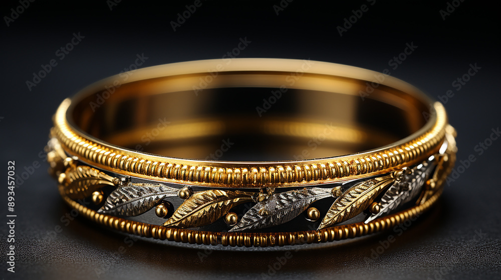 beautiful gold bangles, generative ai beautiful gold bangles, generative ai