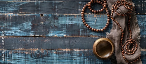 Wooden background with a yo...