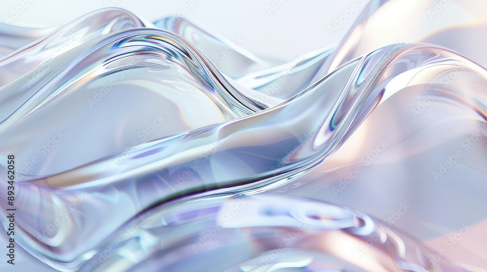 Futuristic background made of glass and light. Futuristic background made of glass and light.