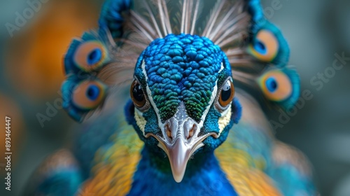 Colorful and Impressive Peacock