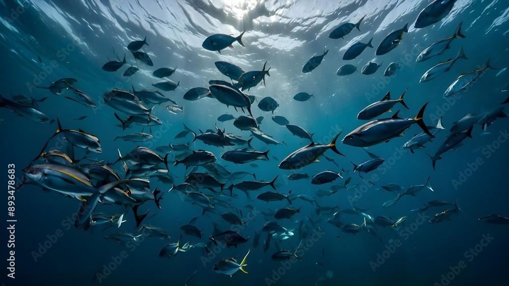 Fishes inside the water Fishes inside the water