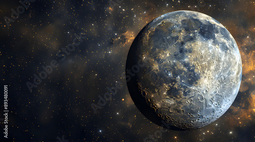 Fototapeta Naklejka Na Ścianę i Meble -  Shot of Mercury taken from open space