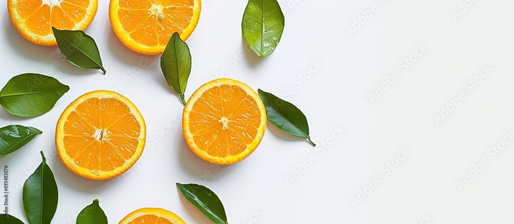 Orange juice isolated on a white backdrop suitable for copy space image Orange juice isolated on a white backdrop suitable for copy space image