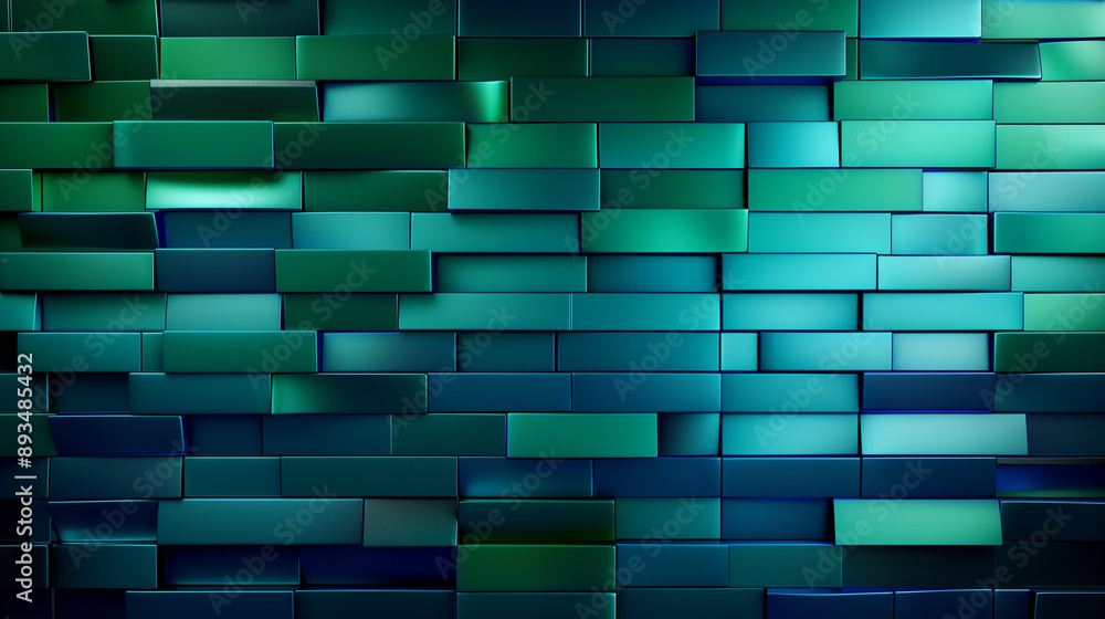 Gradient 3D Cubes in Green and Blue Hues A Vibrant and Modern Geometric Design Gradient 3D Cubes in Green and Blue Hues A Vibrant and Modern Geometric Design