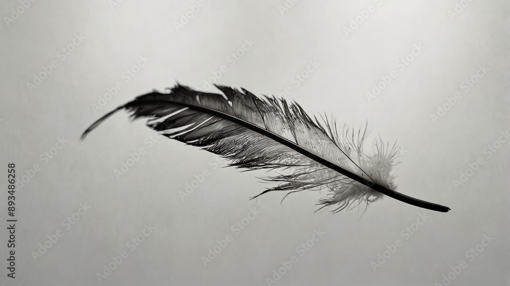 Delicate Glass Feather Delicate Glass Feather