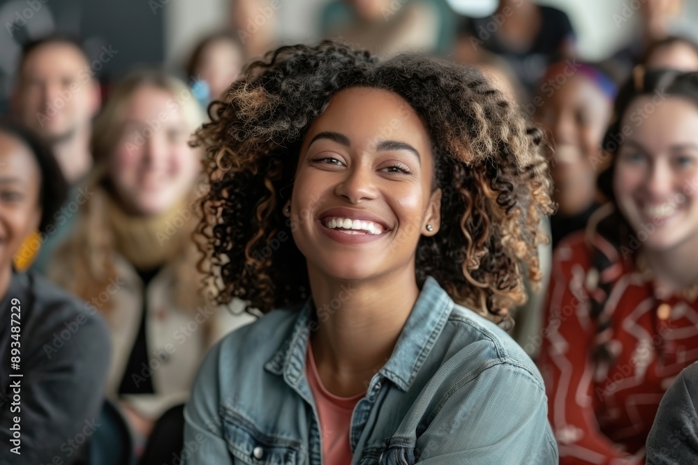 A diverse audience gathered, paying close attention to a speaker at a presentation or seminar event, showing varied expressions of interest and engagement. A diverse audience gathered, paying close attention to a speaker at a presentation or seminar event, showing varied expressions of interest and engagement.