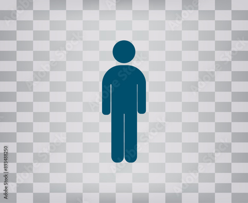 vector icon on gray background with gradient