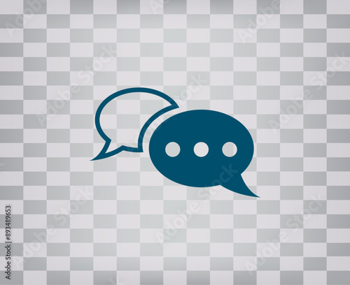 vector icon on gray background with gradient