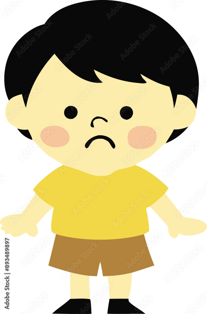 kid character vector image kid character vector image
