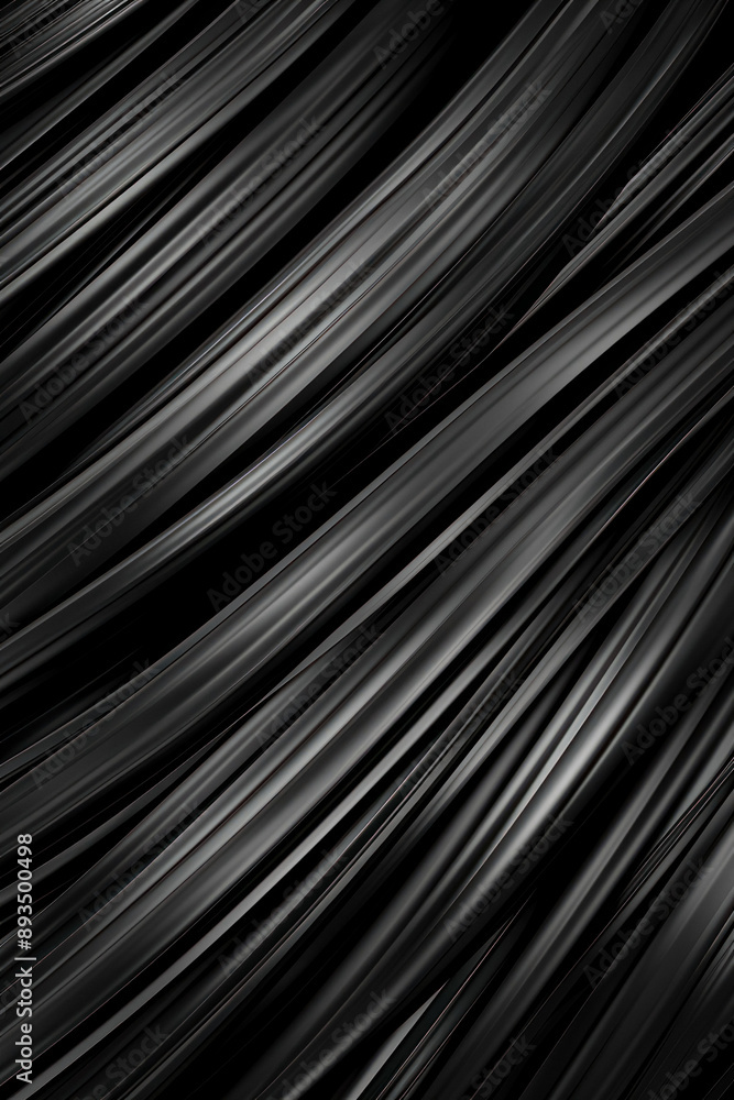 Obraz premium Black brushed metal texture