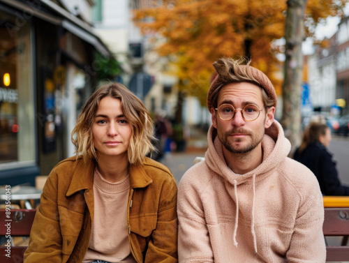 couple in the city