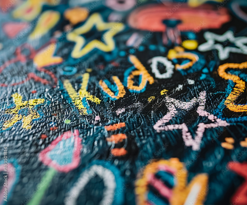 Kudos written by chalk on a blackboard Kudos written by chalk on a blackboard