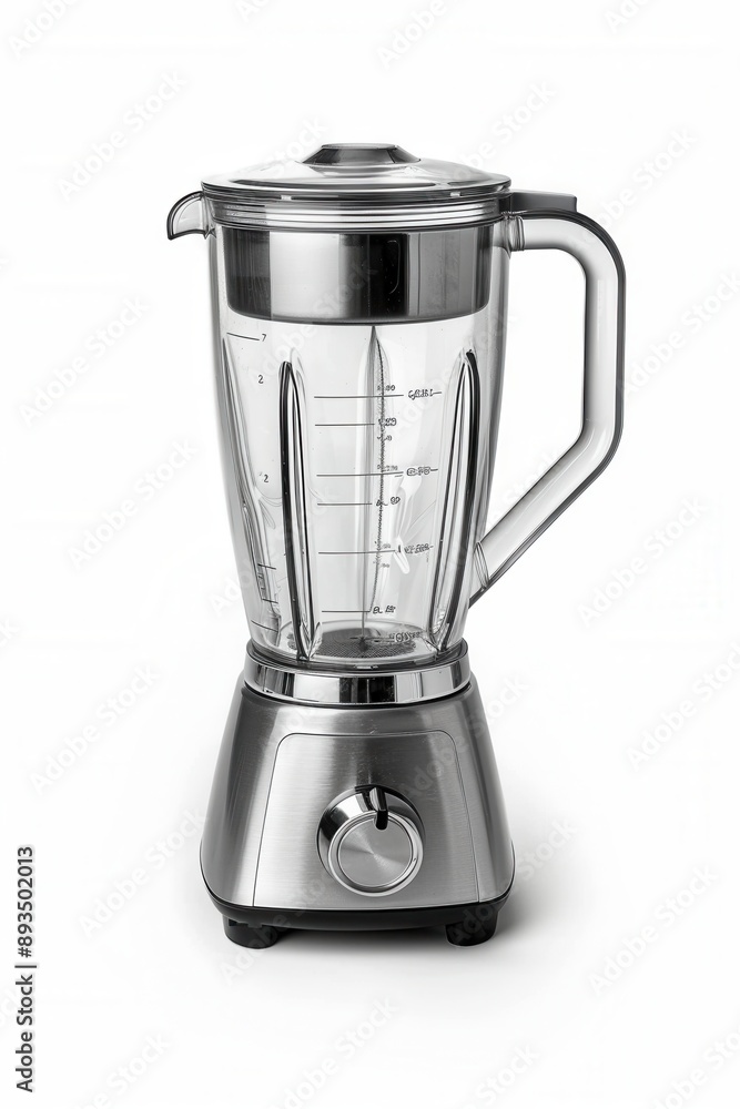 Empty blender mixer isolated over plain background. Empty blender mixer isolated over plain background.