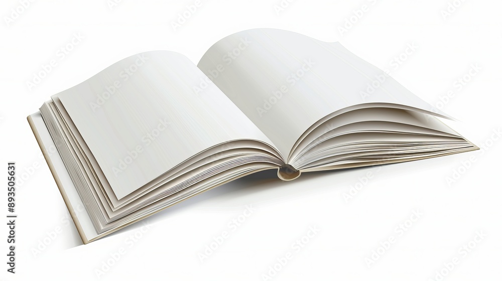 Obraz premium A blank magazine ready to use