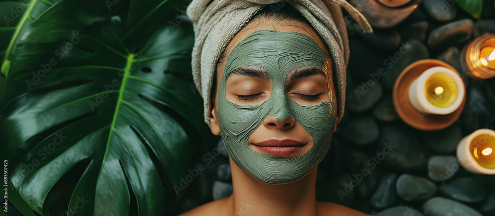 Girl undergoes spa treatments Girl undergoes spa treatments