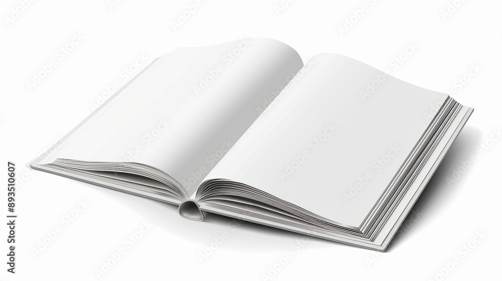 Open white pages ready to use Open white pages ready to use