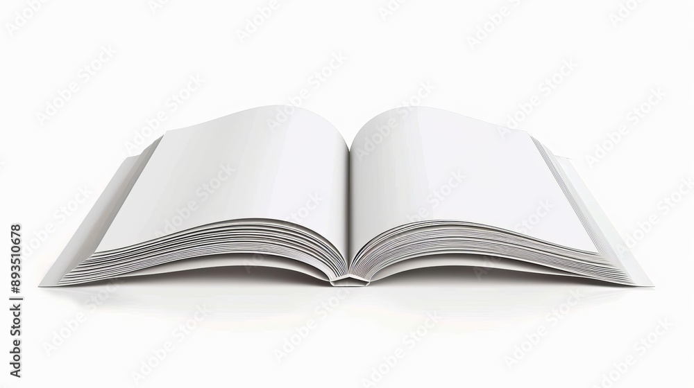 Open white pages ready to use Open white pages ready to use