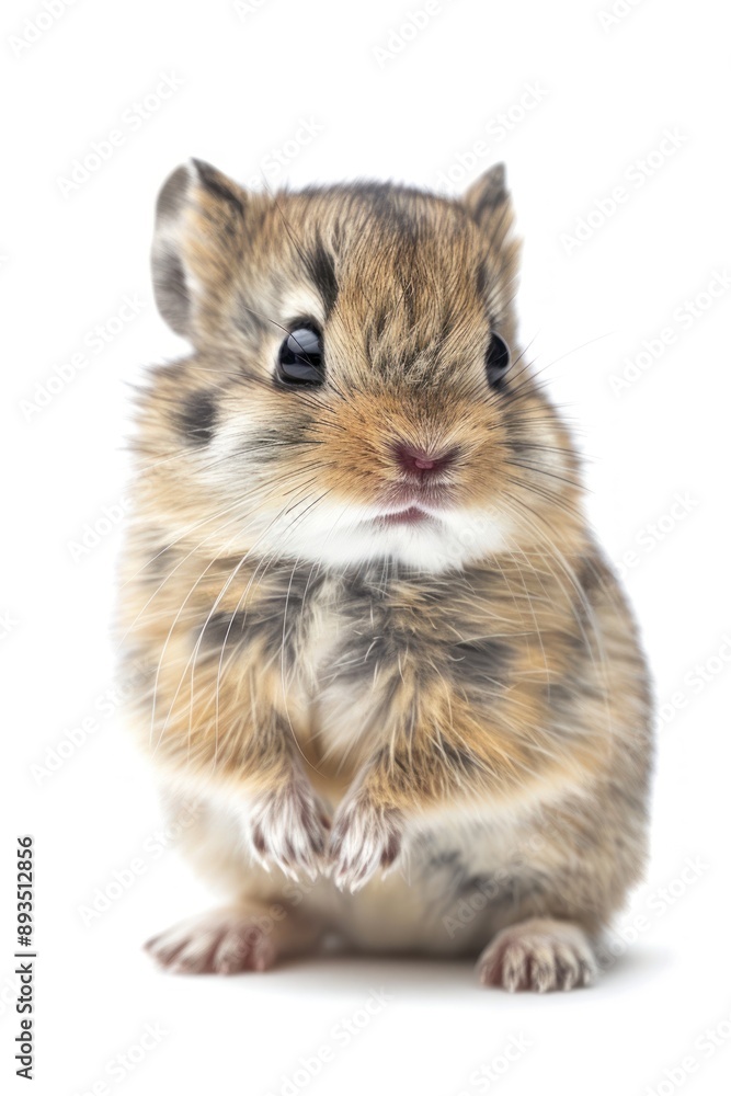 Adorable baby hamster close-up Adorable baby hamster close-up