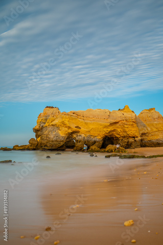 Praia dos Três Castelos in Portimão, Algarve, Portugal