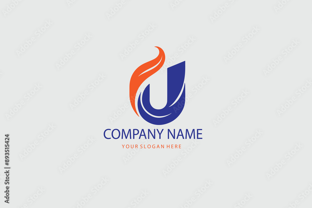 Letter U logo. Icon design. Template elements - vector sign Letter U logo. Icon design. Template elements - vector sign