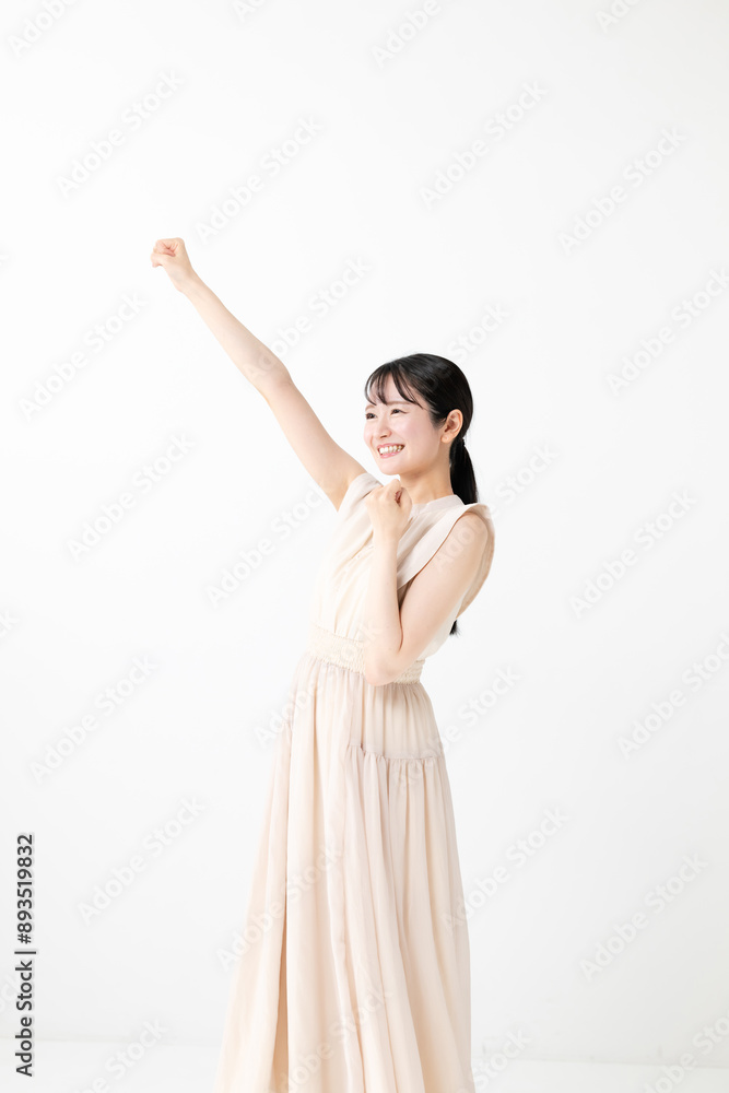 若い女性のポートレート 若い女性のポートレート