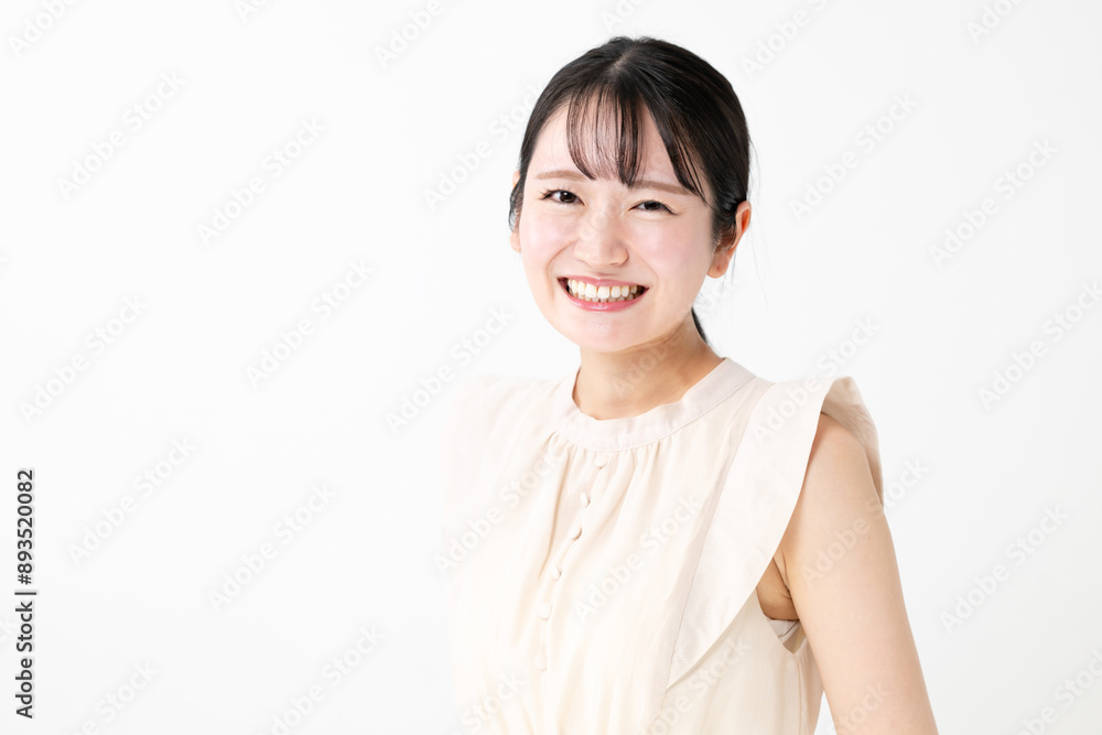 笑顔の女性 ビューティー 美容 笑顔の女性 ビューティー 美容