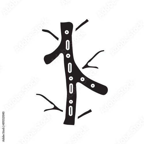 Artery glyph icon