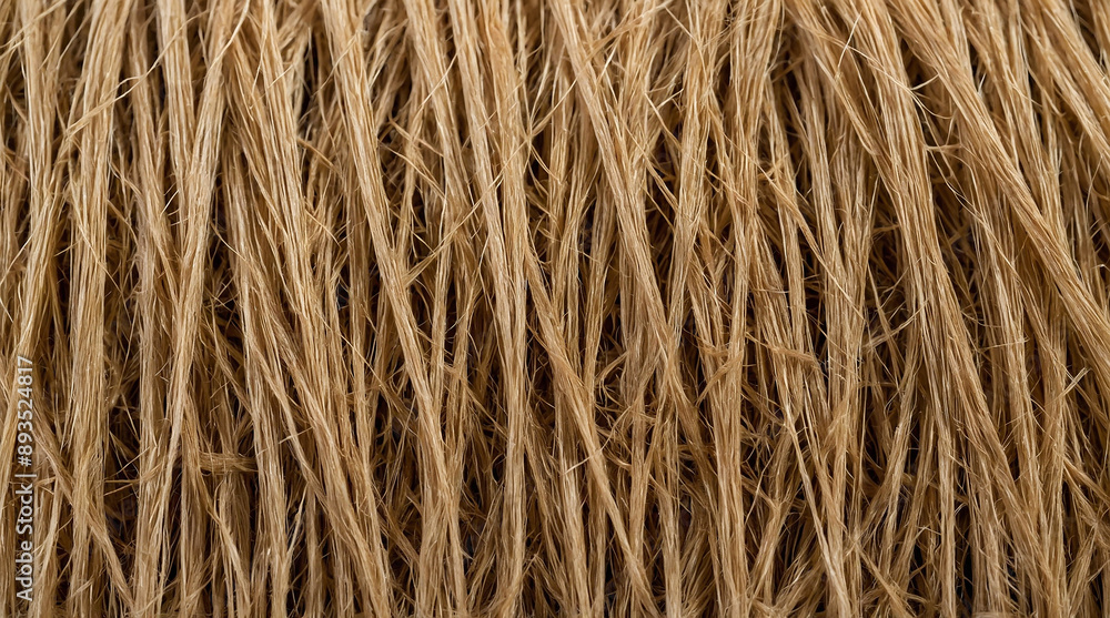 Sisal fiber texture background with coarse and sustainable fibers Sisal fiber texture background with coarse and sustainable fibers