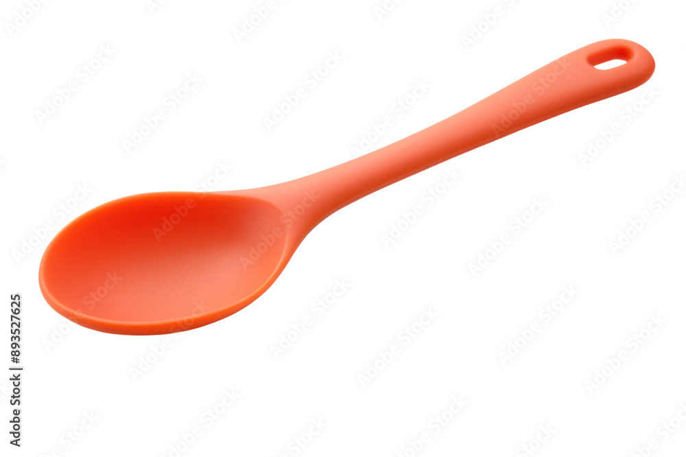 silicone ladle with a heat-resistant design and a flexible handle, isolated on a white background silicone ladle with a heat-resistant design and a flexible handle, isolated on a white background