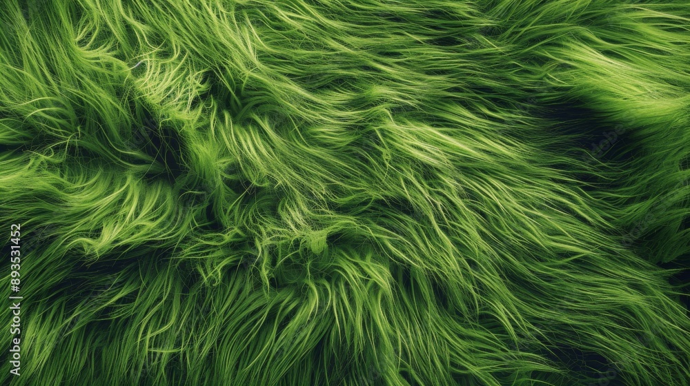 Background and texture of natural green fur animal Background and texture of natural green fur animal