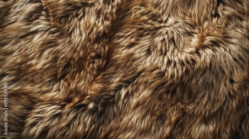 Background and texture of natural brown fur animal